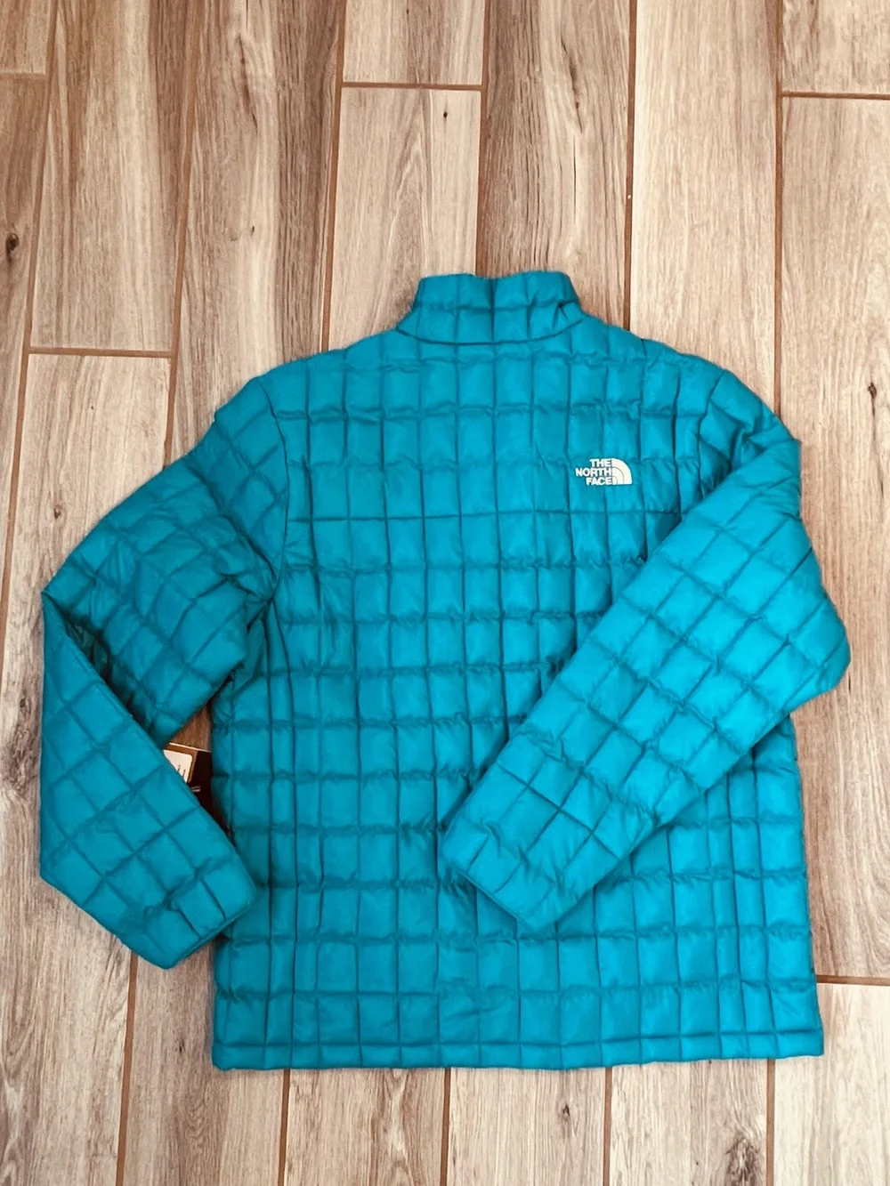 NWT The North Face TNF Thermal Insulation ThermoBall Jacket Digital Steel L